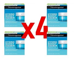 4 PACK Neutrogena Hydro Boost Water Gel Face Moisturizer 1.7 oz – Fragrance Free