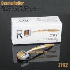 192 pins Titanium Derma Roller Skin Care Anti Acne Scars Wrinkles 0.25 – 2.5 mm
