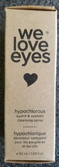 We Love Eyes Hypochlorous 100% Oil Free Mist Eyelid Cleansing Spray New In Box