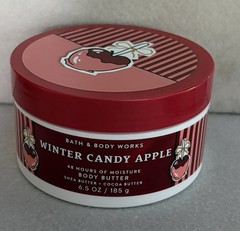 ALL NEW Winter Candy Apple Whipped Body Butter 6.5 oz Bath & Body Works