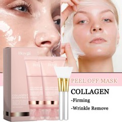 2Pack Collagen Overnight Wrapping Peel Off Facial Mask Renewal Night Skin Care