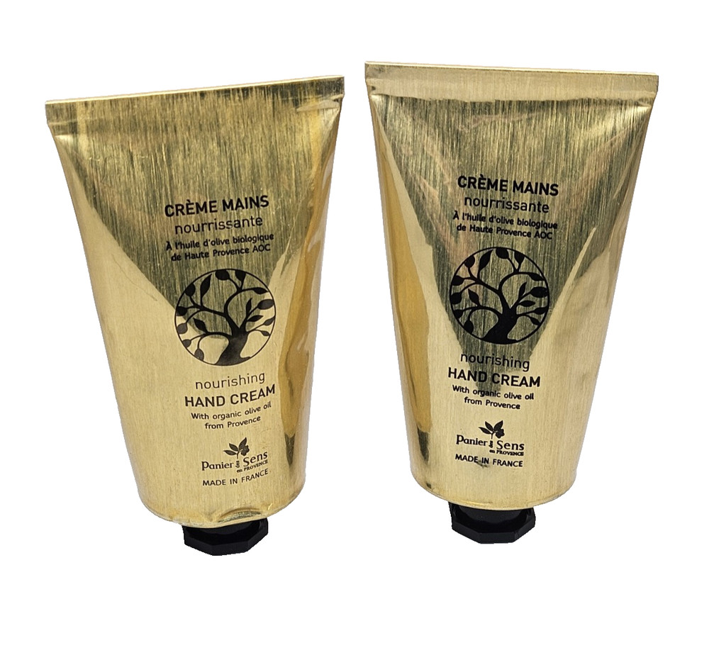 Panier Des Sens Nourishing Hand Cream with Organic Olive Oil 2.6oz (LOT OF 2)