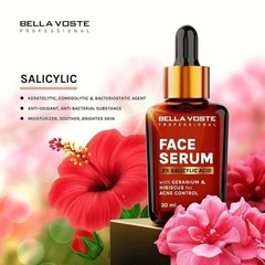 Bella Voste 2% Salicylic Acid Face Serum For All Skin Types 30ml S516