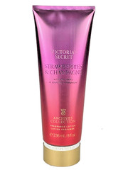 VICTORIA’S SECRET STRAWBERRIES & CHAMPAGNE FRAGRANCE BODY LOTION CREAM 8 oz New