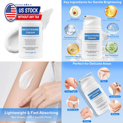 Skin Bleaching Cream, Dark Spot Remover, Vitamin C, Face Body, 2.71 fl oz