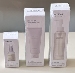 LOT 3 MIXSOON Soybean Milk Serum /Bean Cleansing Oil/Centella Foam Exp 2028 NEW