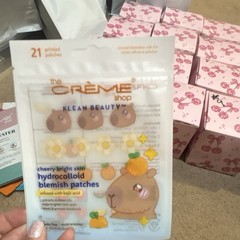 The Crème Shop Klean Beauty Cheery Bright Hydrocolloid Blemish Patches 21