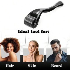 DERMA ROLLER 540 Titanium Micro Needle Facial Skin Roller Cellulite Hair Growth