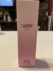 MAC LIGHTFUL C3 Clarifying GEL-TO-FOAM Deep Cleanser 4.2oz / 125 ML New