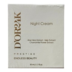 D’OR24K Prestige Endless Beauty 24K Gold Night Cream 1.7 Oz 50ml New Sealed
