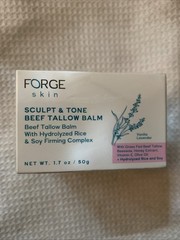 Forge Skin Sculpt & Tone Beef Tallow Balm Vanilla Lavender 1.7 oz Sealed