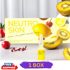 1X Glutathione Skin Serum Neutro Skin Collagen Ampoules Lemon & Kiwi Vitamin C
