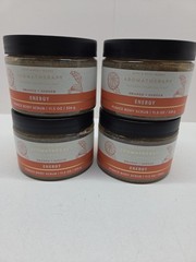 Bath & Body Works Energy Pumice Body Scrub Orange & Ginger (4) 11.5 oz