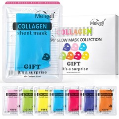 Meleell 7-Color 1 Count (Pack of 7), Red Green Orange Pink Yellow Blue Purple