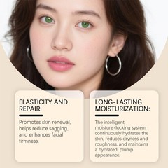 3 Pack Polypeptide Collagen Elastic Essence Cream Anti-Wrinkle Micro-Molecular