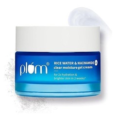 Plum 2% Niacinamide & Rice Water Superlight Gel Cream Moisturizer 50g