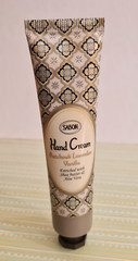 SABON Hand Cream PATCHOULI LAVENDER VANILLA Shea Butter Aloe Vera 30ml 1fl.oz