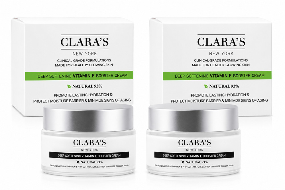 CLARA&rsquo;S NEW YORK / DEEP SOFTENING VITAMIN E BOOSTER CREAM-Buy 1 Get 1 Free