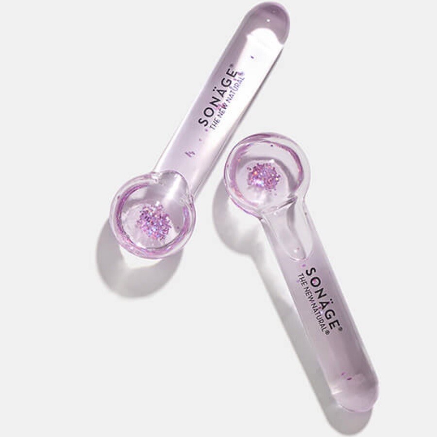 SONÄGE SKINCARE Baby Frioz Mini Icy Globes in Lilac, New in Box