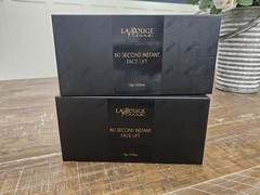 La Rouge Pierre 60 Second Instant Face Lift Cream Peptides SPF 10 13g. 2 Boxes.