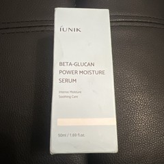 IUNIK – Beta-Glucan Power Moisture – Serum – Soothing Care 50ml – Exp: 09/2028