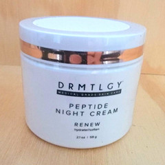 DRMTLGY Peptide Night Cream Renew Hydrating Face Moisturizer 2.1 oz/59 g