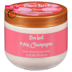 Tree Hut Pink Champagne Daily Moisturizing Scrub, 15 Fl Oz (Pack of 1),