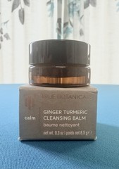 True Botanicals Calm Ginger Turmeric Cleansing Balm 0.3 oz 8.5 g Travel Size New