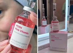 SUNGBOON EDITOR/PDRN Pink Vitamin Glow Boosting Ampoule 40ml/Wrinkles,Elasticity