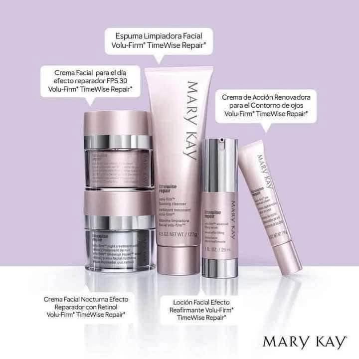 Mary Kay TimeWise Repair Volu-Firm Product Set, Full Size – 5 Piece