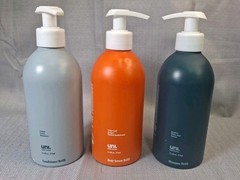 3 Uni – 24-Hour Body Serum , Shampoo & Conditioner 375mL PUMP BOTTLE NEW Lot