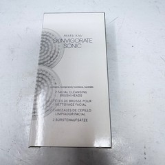 Mary Kay Skinvigorate Sonic Facial Cleansing Brush Heads Replacement 2 Pack NIB