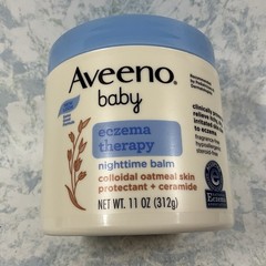 Aveeno Baby Eczema Therapy Nighttime Balm 11oz – Lot of 2