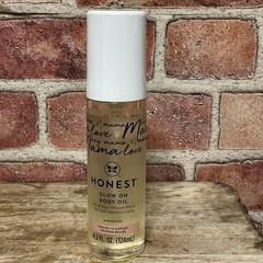The Honest Company Mama Hydrating and Soothing Glow On Body Belly Oil, 4.2 oz