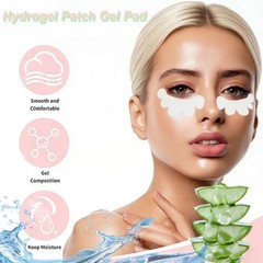 100 Pairs Professional Under Eye Pads Gel Lash Extensions, Premium Hydrogel P…