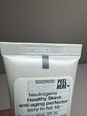 (x3) Neutrogena Healthy Skin Anti-Aging Perfector Retinol SPF 20 10 Ivory – Fair