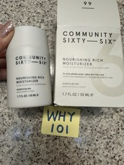 Community Sixty-Six Nourishing Rich Moisturizer 1.7oz / 50mL FULL SZ SEAL BOX