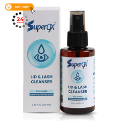 Superox Hypochlorous Acid Spray For Face – Natural 3.4 Fl Oz (Pack of 1)
