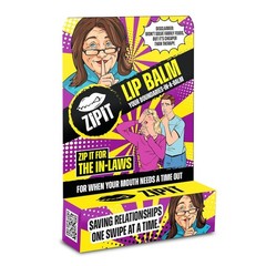 Zip It For In Laws Lip Balm – Saving Relationships One Swipe At A Time