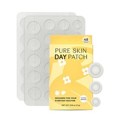 AnnaK Invisible Hydrocolloid Acne Patch – Clear 48 Count (Pack of 1), Yellow