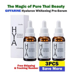 3 x 27ml Giffarine Hyaluron Whitening Pre-Serum AHA Skin Brightening Anti-Aging