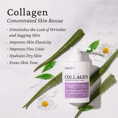 Fragrance Free Collagen Cream 15 Oz Moisturizer for Youthful Skin Firmness