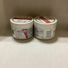 2x CeraVe Itch Relief Moisturizing Cream 12oz Exp3/26
