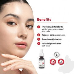 Whitelab 17% Intensive Peeling Serum AHA BHA PHA Exfoliating Dead Skin Care
