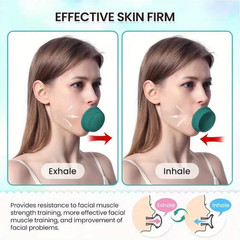 Jawline Shaper and Double Chin Reducer for Facial Yoga and Neck Exercise