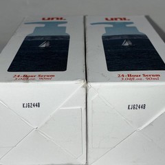 2 Sealed Uni. 24 Hour Serum 90 mL Each Slightly Damaged Boxes