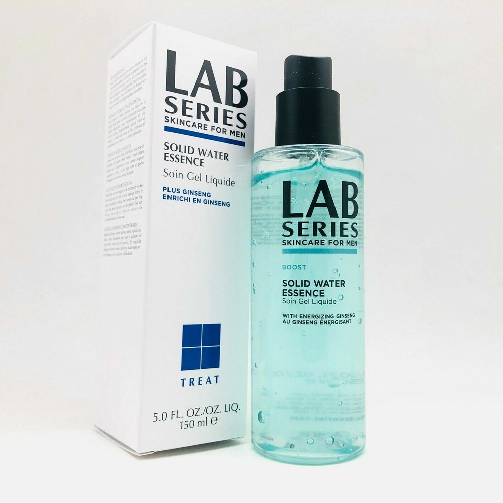 Lab Series Skincare For Men Solid Water Essence Plus Ginseng #Treat~5 oz,NIB