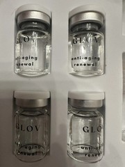 NoBox 4-vial GLOV Beauty Infusion Anti-Aging Solution Serum for Face Lips