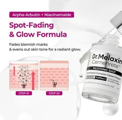 Dr.Melaxin Cemenrete Cyano Pink Spicule Serum with Calcium skin care Two set US