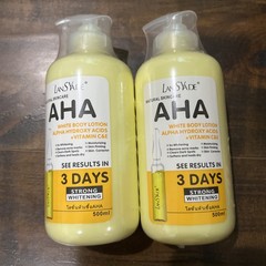 AHA Strong Brightening Body Cream Hydroxy Acid Vitamin C Whitening 500ml USA